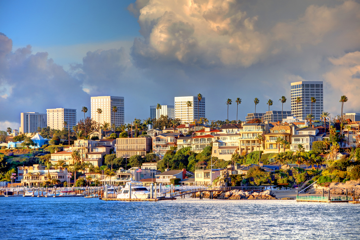 Panoramic Image of Newport Beach, California